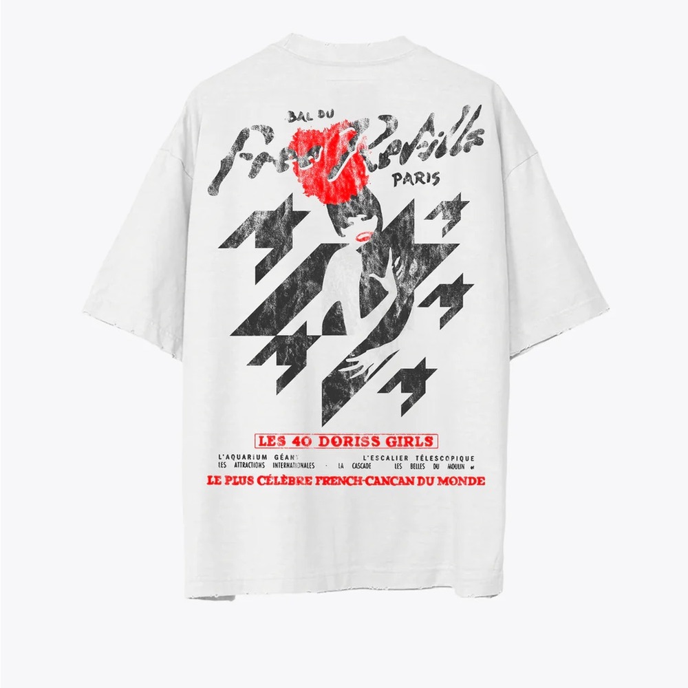 Free Refills MOULIN ROUGE TEE - WHITE - Picture 3 of 4